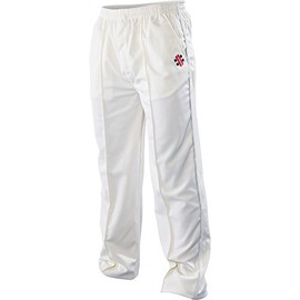 Super Cricket Pants Green Trim Large