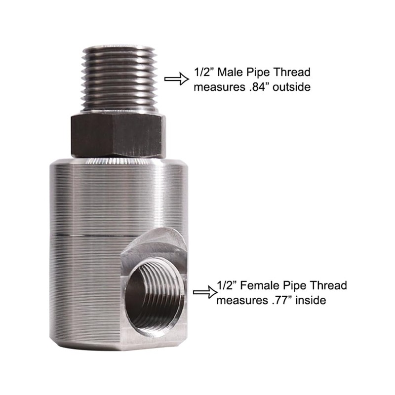 berjalan Super Swivel 1/2 Inch Hose Reel Swivel Fitting -