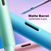 Archic Silent-Press Retractable Ballpoint Black Gel Ink Pens 0.5mm Gradient