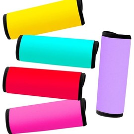 Gowraps Neoprene Luggage Handle Wraps for Traveling Bright Color Luggage Identifiers|Handle Wraps|Handle Covers