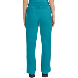 Healing Hands Scrub Pants for Women 2 Pocket Elastic Back Drawstring Pant Purple Label 9095 Taylor Teal XXS
