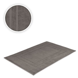 EXKLUSIV HEIMTEXTIL Bath Mat 50 x 80 cm Anthracite