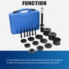 ATPEAM 19pcs Universal Front Wheel Drive Bearing Puller | Front