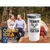 Bubble Hugs Tennis White Edition Viking Tumbler 20oz - chasing
