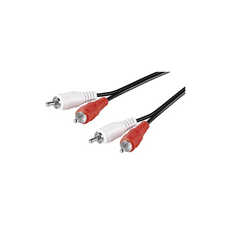 Goobay 33654 Stereo RCA cable 2x RCA; shielded - 2