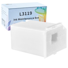 MS.R L3110 Waste Ink Pad Replacement Maintenance Box for Ecotank ET-2803 ET-2800 ET-2711 ET-2720 ET-4700 L3110 L3210 L3150 L3250 etc(1Pack