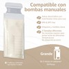 LURKO Bolsas Leche Materna Grandes 8 Oz 50 pcs BPA