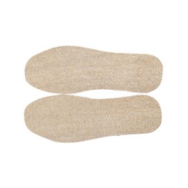 PACKOVE Wear Resistant Loofah Insole Inserts Breathable Sweat Absorbing Foot for Men and Women Shoes Durable Moisture Wicking Shoe Pads with Smooth Edges