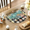 Artoid Mode Happy Easter Round Placemats Set of 4, 14