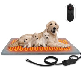 AFDUV Pet Heating Pads for Cats & Dogs Outdoor, 27.6 * 47.2inches