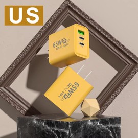 Pipestation USA Travel Plug Adapter with USB and USB-C – USB and PD Ports for America - UK to US plug adaptor - USB C UK to USA plug adapter – USB American Plug Adapter for Canada Mexico Japan & More