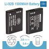 BM Premium 2 Pack of DB-110 Batteries and Charger for