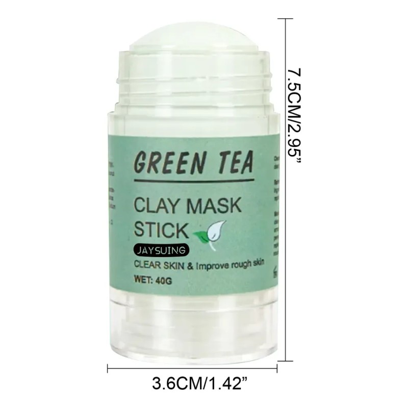 Mascarilla En Barra De Arcilla Con Té Verde Jaysuing Para