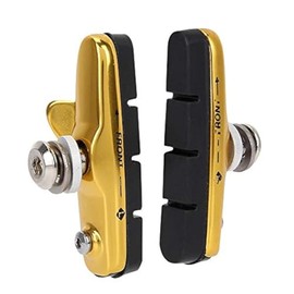 Pastillas de freno de bicicleta, 3 colores, freno silencioso, compuesto de goma de aluminio, peso ligero, para bicicleta de carretera, accesorios de ciclismo