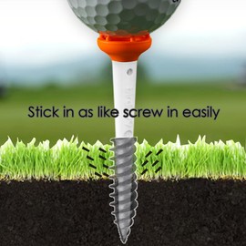 BIRDIE79 Big Easy Golf Tees with Magnetic Tee Keeper, Adjustable Height