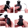 2 Pcs Remote Control Key Ring, Key Fob Ring Trim
