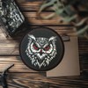 Velcro Patches Funny Sharp Owl Patch with Embroidery, Tactical Military