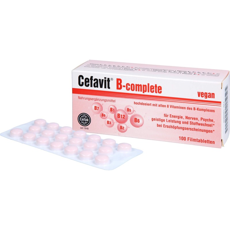 Cefavit B-complete film-coated tablets