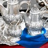 Saintrygo 4 Pcs Silver Storage Bags Anti Tarnish Storage Bag