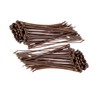 TERF® 100 Pcs Brown Cable Ties 100mm (4'') X 2.5mm