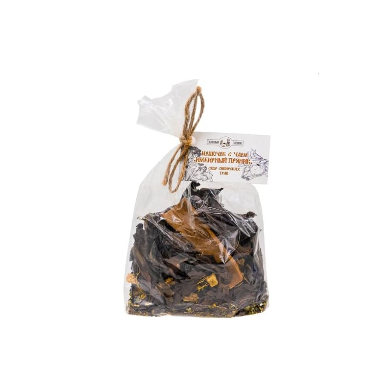 Taiga Cache Herbal Tea Bag Gingerbread Collection With Wild Siberian