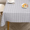 140x220cm Rectangle Checkered Table Cloth - Waterproof, Oil Proof, Spill