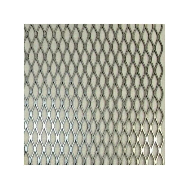 MCNICHOLS 1/2" x 16GA. 304 STAINLESS STEEL FLATTENED EXPANDED METAL