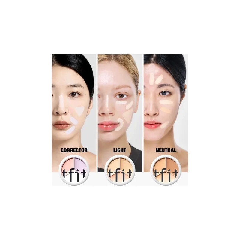 Tfit Cover Up Pro Concealer Cobertura Completa Variantes