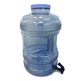 AquaNation BPA Free Water Bottle with Big-Mouth & Dispensing Valve Spigot, 5 Gallon Perfect for Home, Kitchen, Office, Sports Events, and Indoor Outdoor Activities