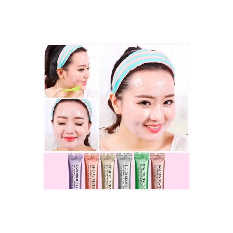60 Mascarilla Hidroplastica Jelly Mask Spa Hidratación Full