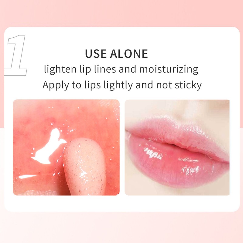 3pcs Plumping Lip Oil Set Long Lasting Hydrating Nourishing Glossy