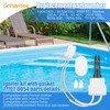 Gohantee 77707-0054 Igniter Gasket Kit, Pool Heater Igniter Kit Compatible