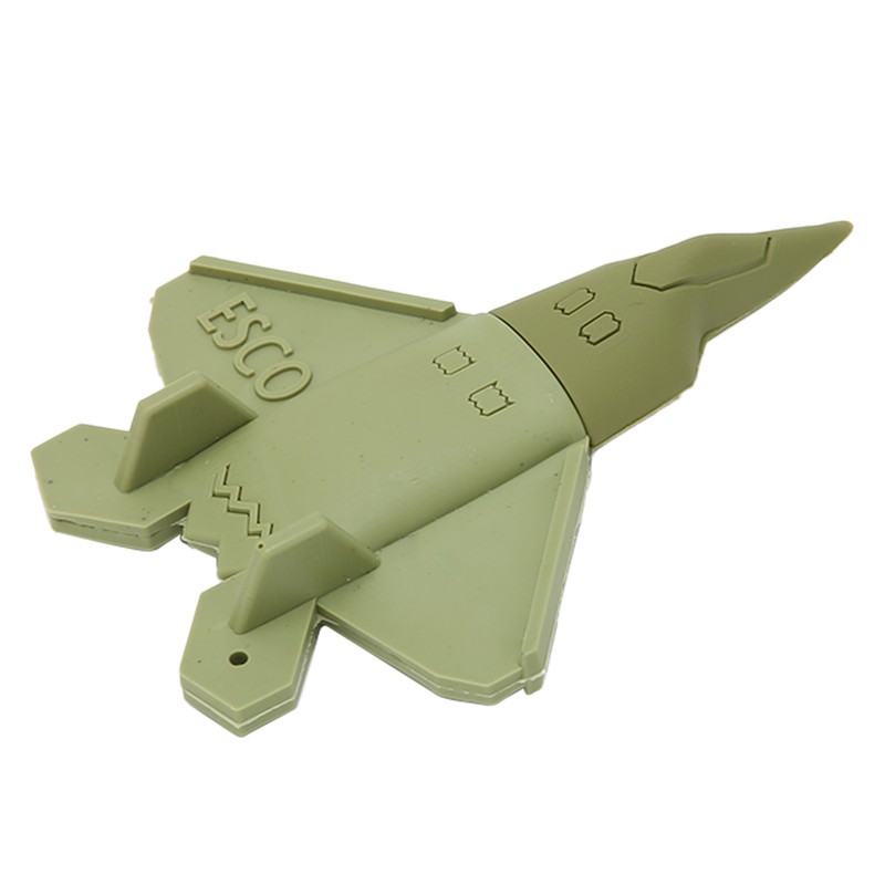 USB Flash Drive Green Cartoon Fighter Doll Portable Storage Memory