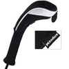 Andux Long Neck Golf Hybrid Club Headcovers with Interchangeable Number