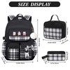 Daxuoyo 3PCS Girls Backpack Set for School - Cute Kids