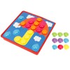 Preschool Children Mushroom Button Nail Intelligent Learning Funny Toy Gift
