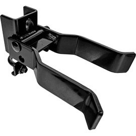 4" Strong Arm Single Gate Latch (Black)