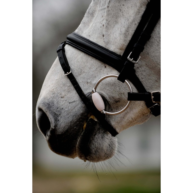 Eggbutt Snaffle, Ring 7,5 cm, Size 140 mm, Medium