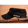 AVIREX Men's Work Cap, Black