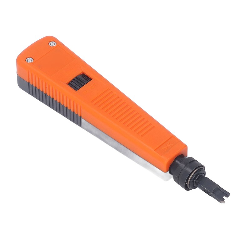 Double Blade Network Wire Cable Punch Down Tool Rotatable Portable