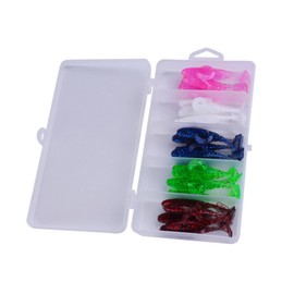 Bass Fishing Lure, Soft Bait Fishing Lures - Realistic Animated Lure, Bass Fishing Crank Baits for Freshwater Saltwater, Trout Pike Perch Swimbaits