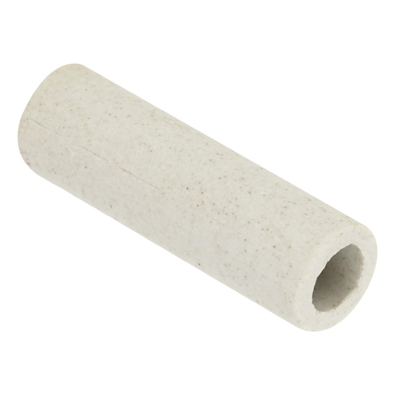 sourcing map 10pcs 5mm Dia Ceramic Tube Insulated Electronic Wire
