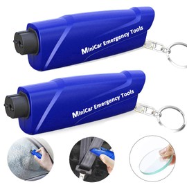 Safety Hammer with Seat Belt Cutter, For Automobiles, Home, Alloy Hammerhead, Break Glass 1 Second, Emergency Tool, Lightweight, Practical, Convenient, Easy to Carry, Can Be Used by Women and Seniors,