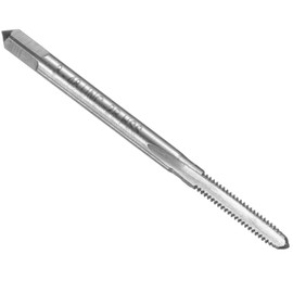 sourcing map Hand Bottom Tap #3-48 UNC 2B Thread Bottoming Style Threading Taps High Speed Steel HSS6542 Straight Flutes Screw Tapping Tool