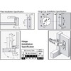 Berta 10-Pack, Full Overlay Cabinet Door Hinges,105 Degree Adjustable Concealed