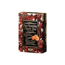 Esthe Pro Labo Spa Burning Herbal Tea, Gran Pro, 10 Packets, Apricot Flavor, Louibos Juniper Leaf, Poual Tea Blend