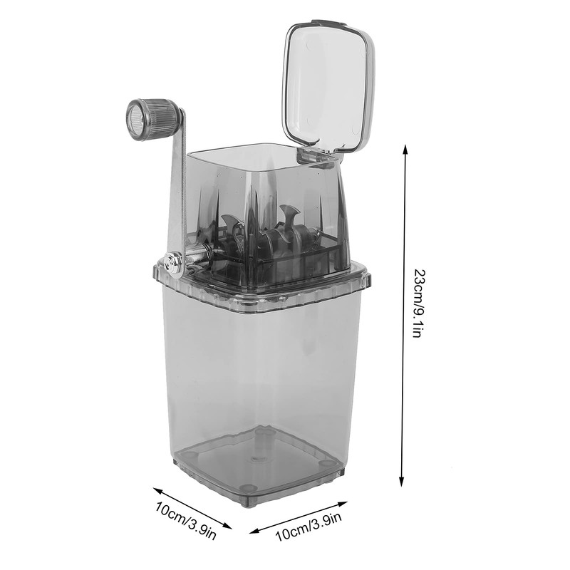 Alomejor Hand Crank Manual Boilie Ice Crusher, Kitchen Bar Ice