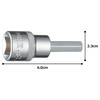 Tone Hexagon Socket 4H-08 Drive Angle 1/2 inch (12.7 mm)