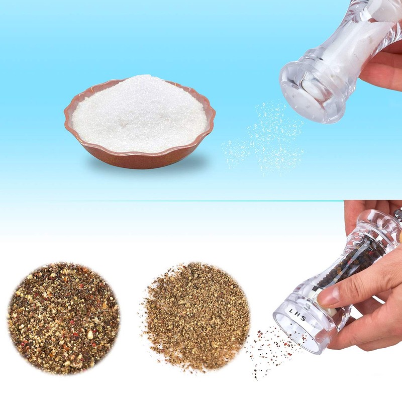 LHS Pepper Mill and Salt Shaker Set of 2 Salt