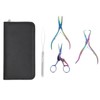 4pcs Hair Extension Tools with Pliers Wire Loop Beading Hook